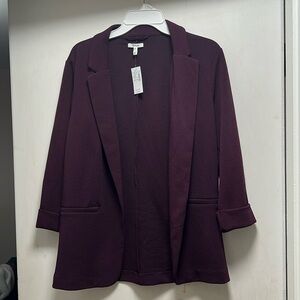 Maurices deep plum blazer